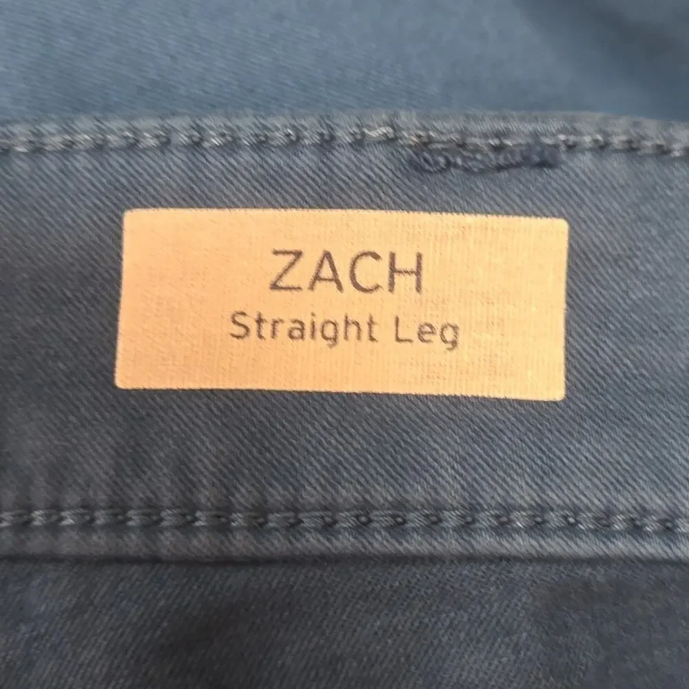 NWT Mavi Zach Straight Leg Navy Twill Pants Size 42/28